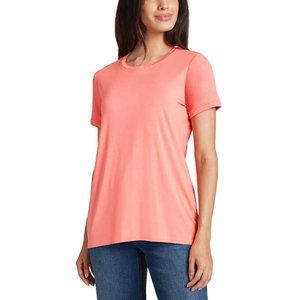 NWT ELLEN TRACY Ladies’ Tunic Top - Coral Rose